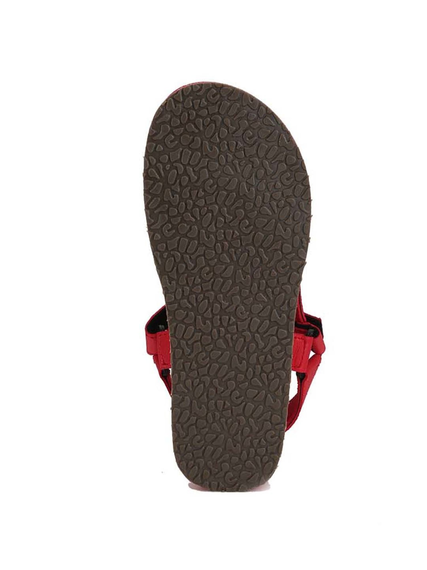 Yoho Men's Red Floater Sandals