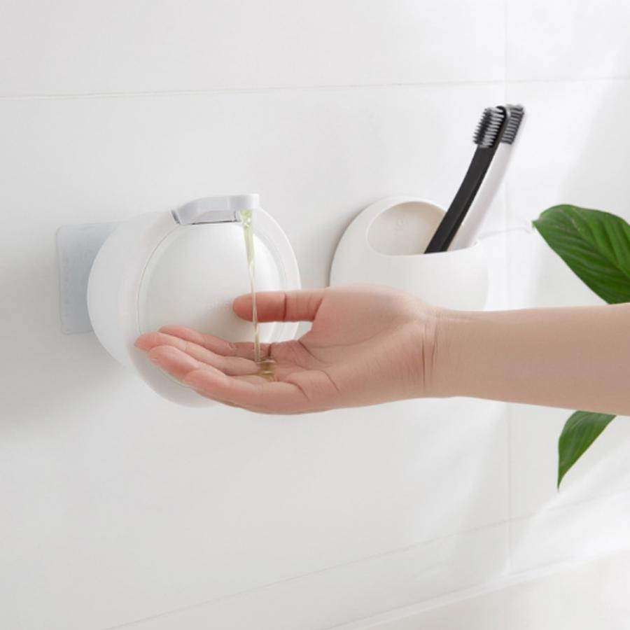 Manual Punch-free Soap Dispenser Wall Mounted Soap Liquid Dispenser Hand Sanitizer Container Bathroom Soap Dispenser Pump New