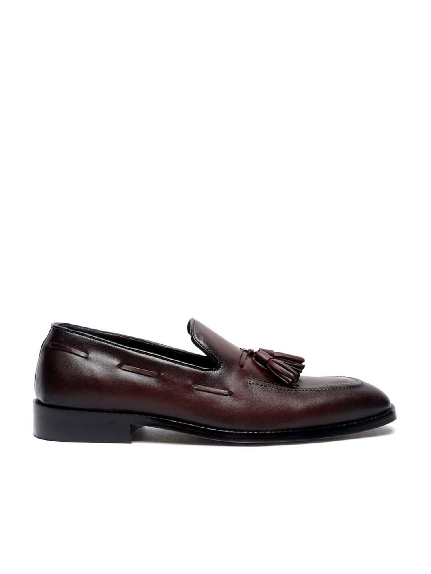 Louis Stitch Men's Brunette Brown Formal Mocassins