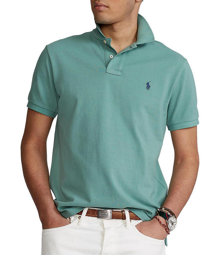 Polo Ralph Lauren Classic-Fit Solid Mesh Polo Shirt