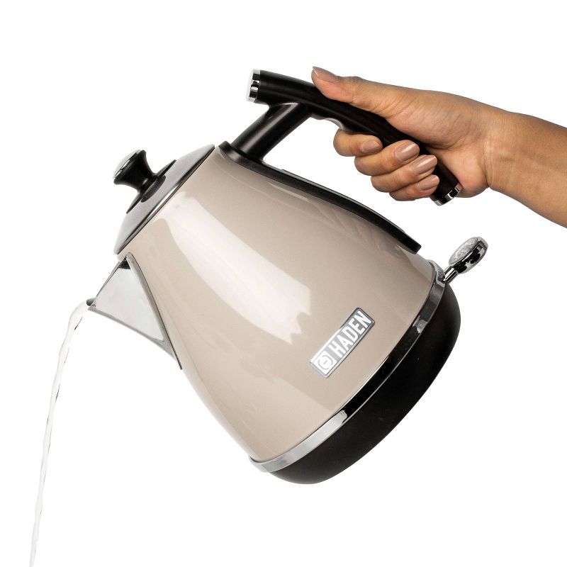 Haden Cotswold 1.7L Stainless Steel Electric Kettle - Beige
