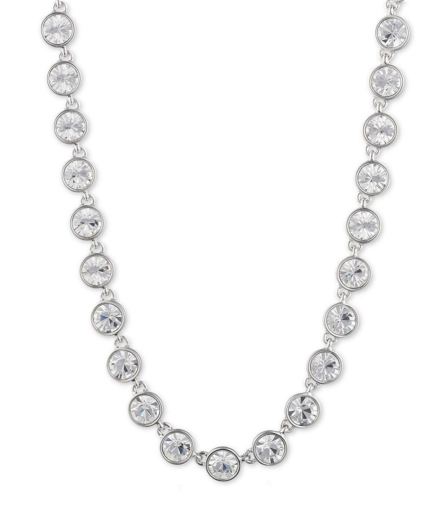 Givenchy Crystal Stone Collar Necklace