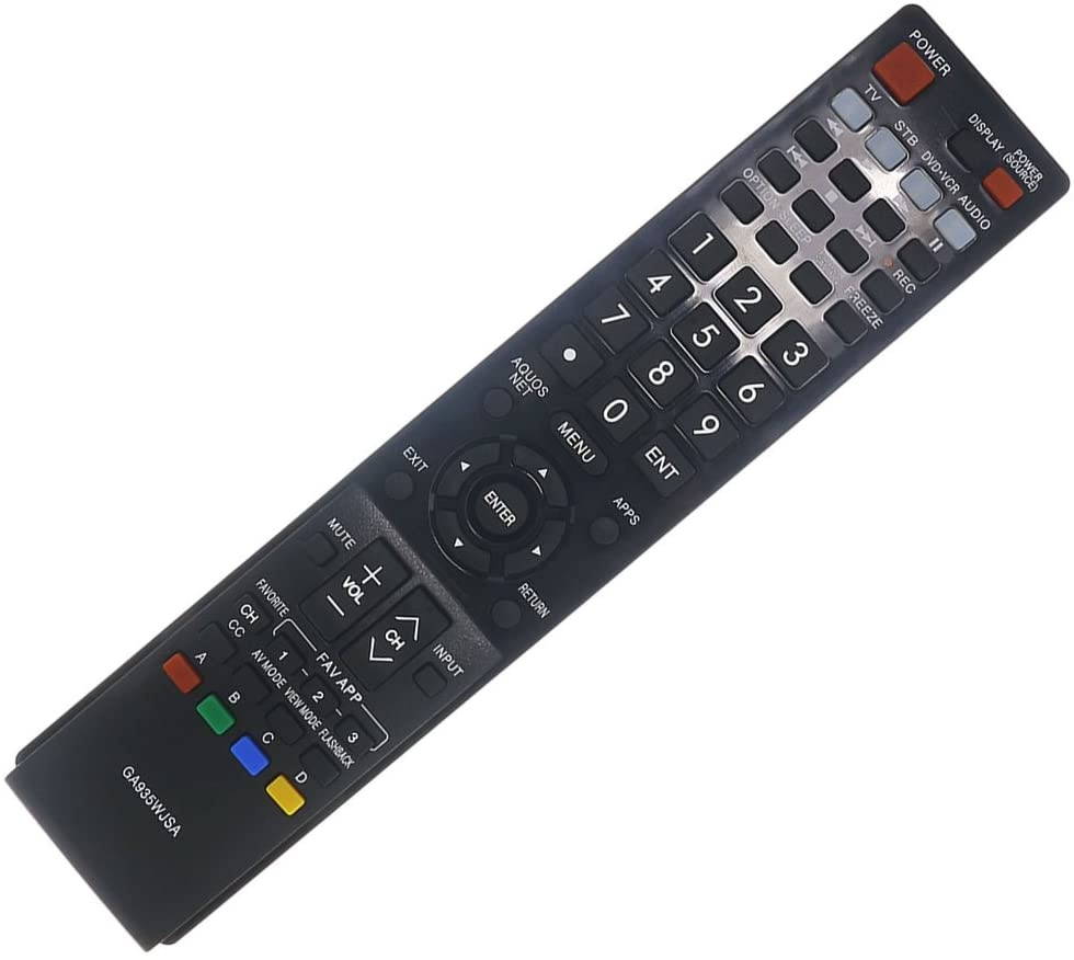 Aurabeam Sharp AQUOS GA935WJSA TV Remote Control for Smart Sharp Televisions