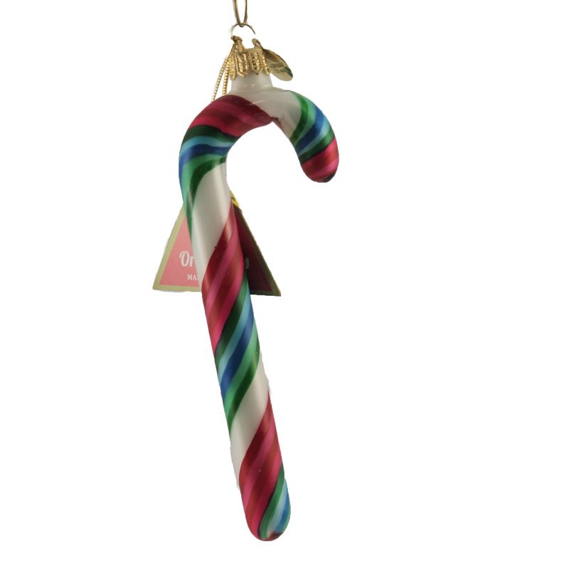 Morawski 6.0" Sweet Confection Candy Cane Ornament Sweet Candy Fruity  -  Tree Ornaments