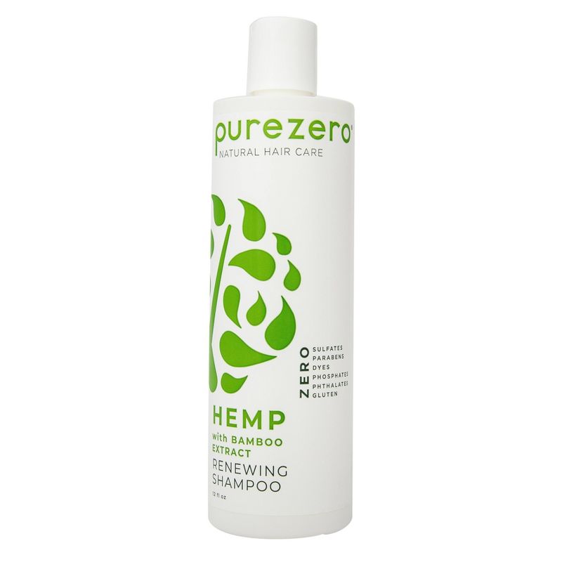 Purezero Hemp and Bamboo Renewing Shampoo - 12 fl oz