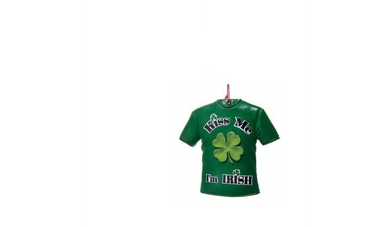 Noble Gems 4.0" Irish Angel Harp Saint Patricks Day  -  Tree Ornaments