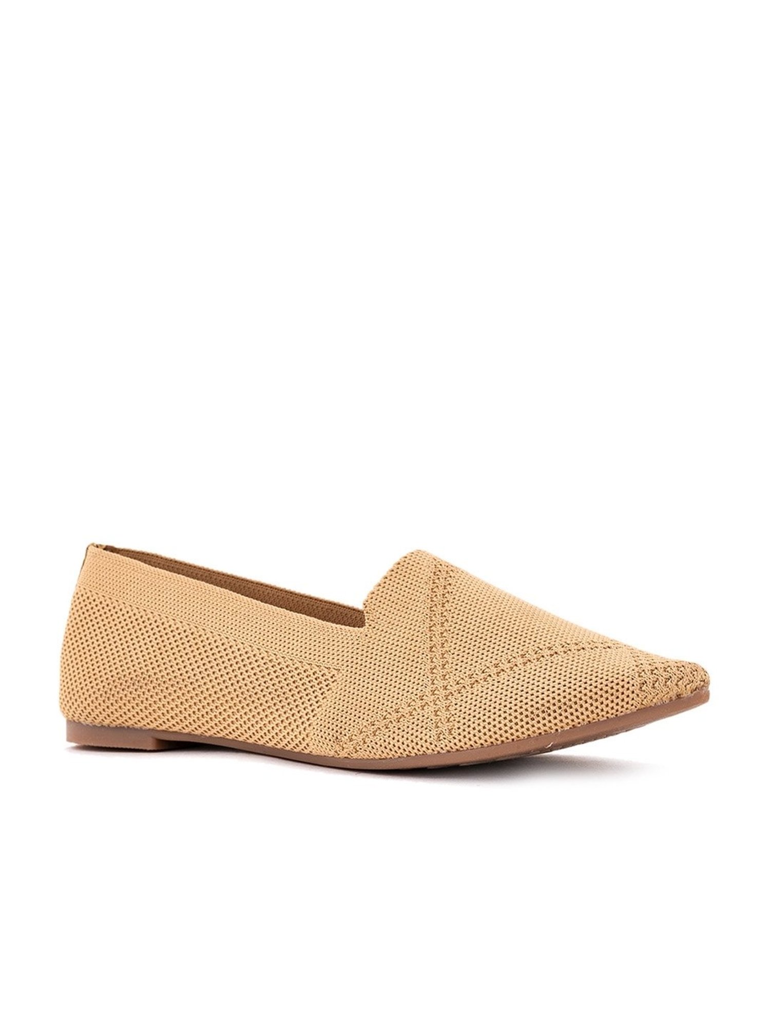 Cleo by Khadims Women's Beige Casual Loafers