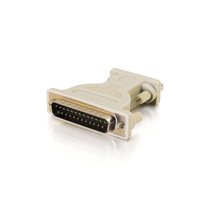 to Go 02450 DB9 Male to DB25 Male Serial RS232 Adapter