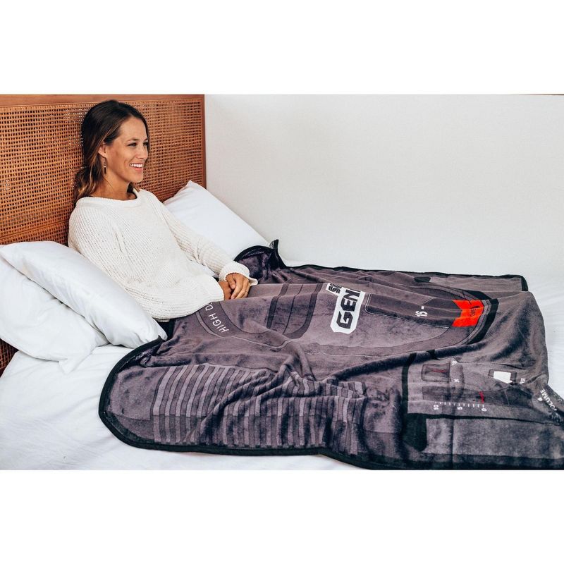 Just Funky Sega Genesis Fleece Throw Blanket | Cozy Lightweight Blanket | 45 x 60 Inches