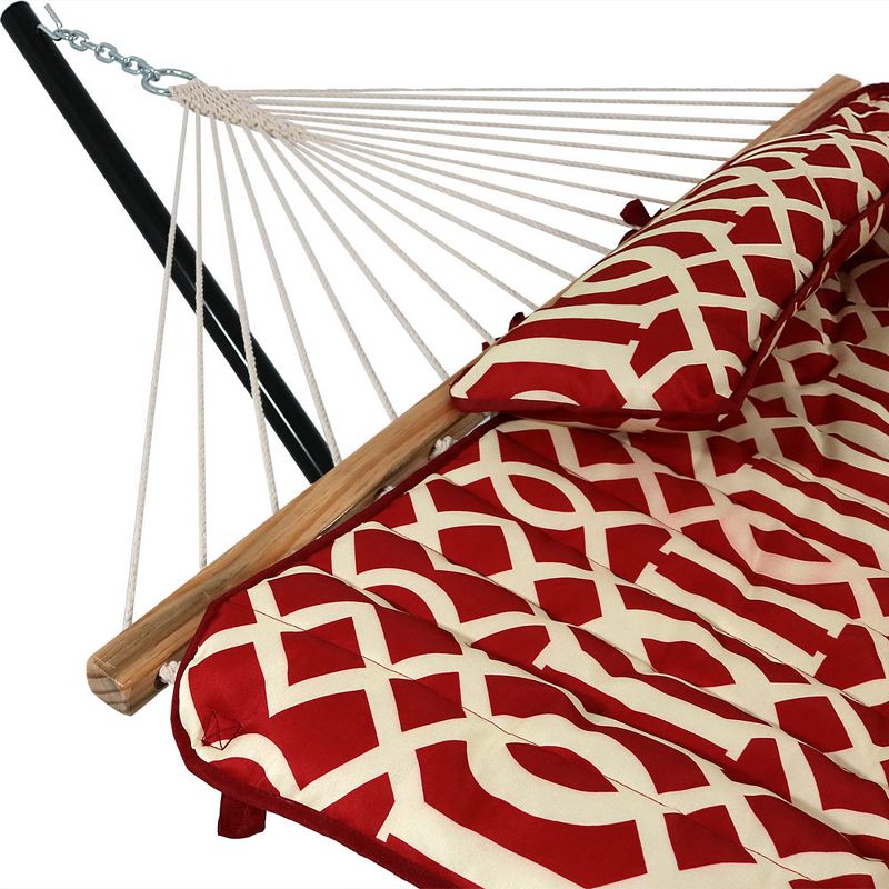 Key West Quilted Stripe Hammock - Blue