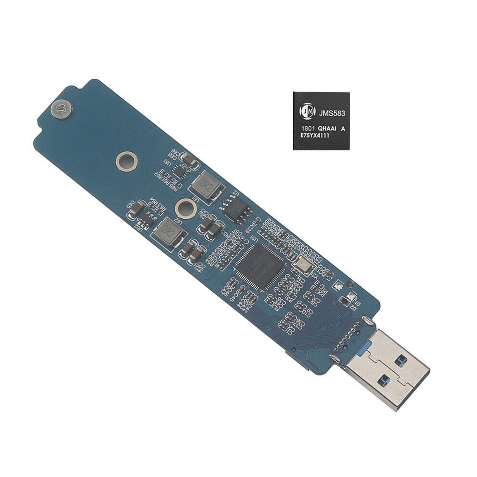 NVMe SSD to USB 3.0 Adapter Converter For PCIE M.2 2280 SSD External Drive