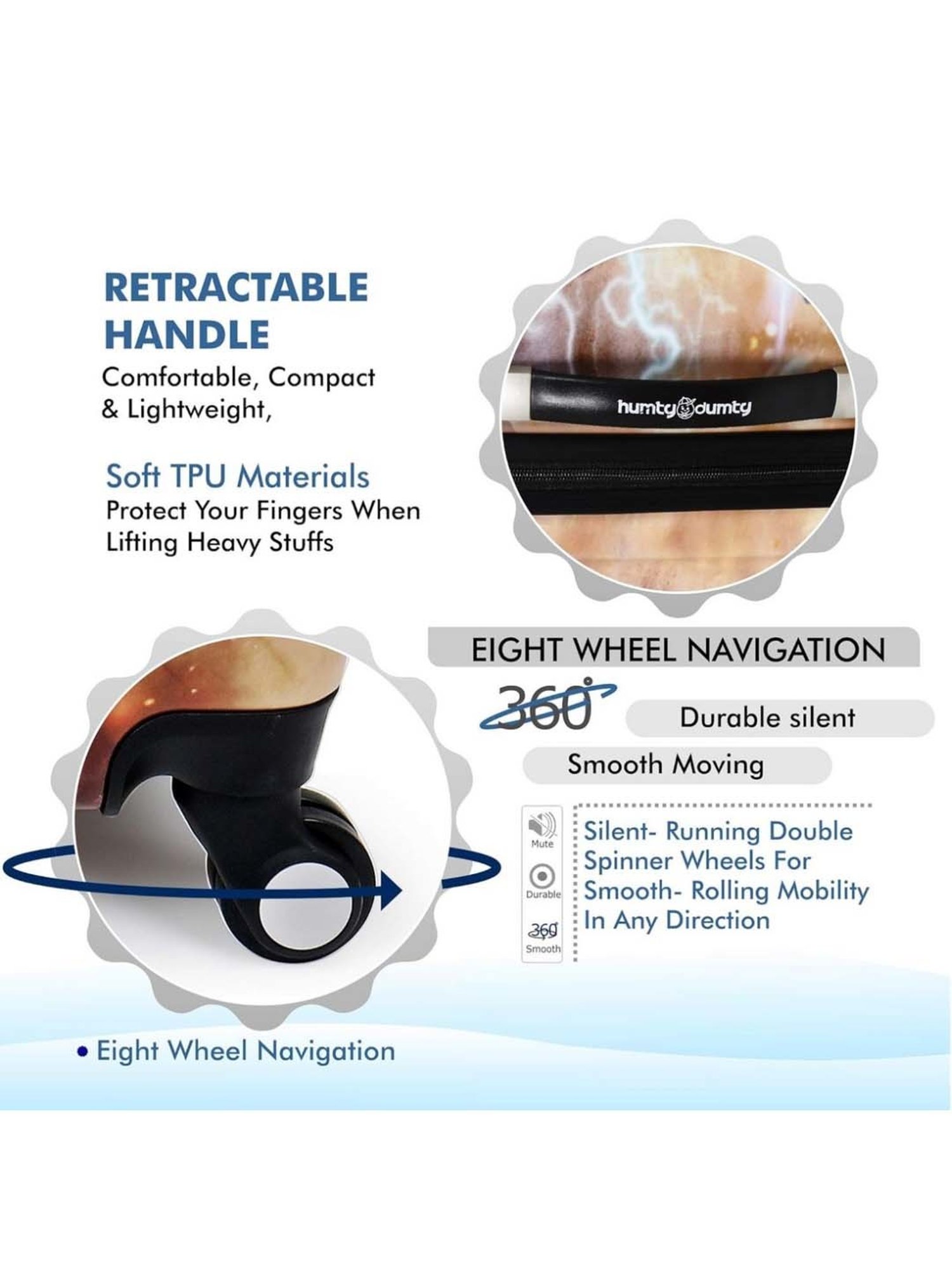 Humty Dumty Avengers Multicolor Medium Hard Trolley Bag -50.8cm