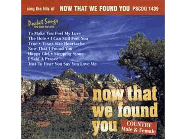 Pocket Songs Karaoke CDG #1439 - Now That We Found You - Country Male & Female