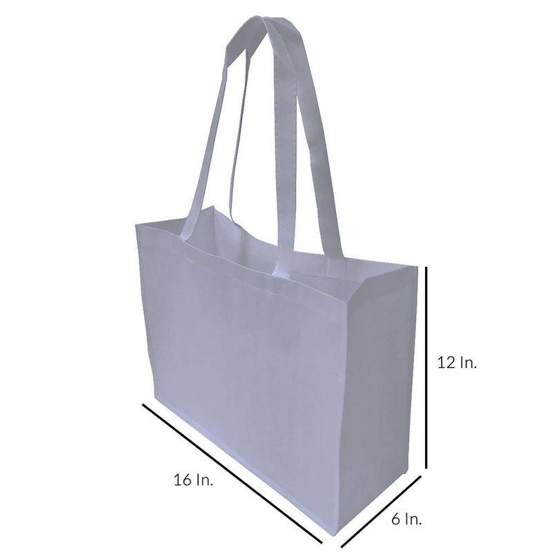 12pc Gift Bags White