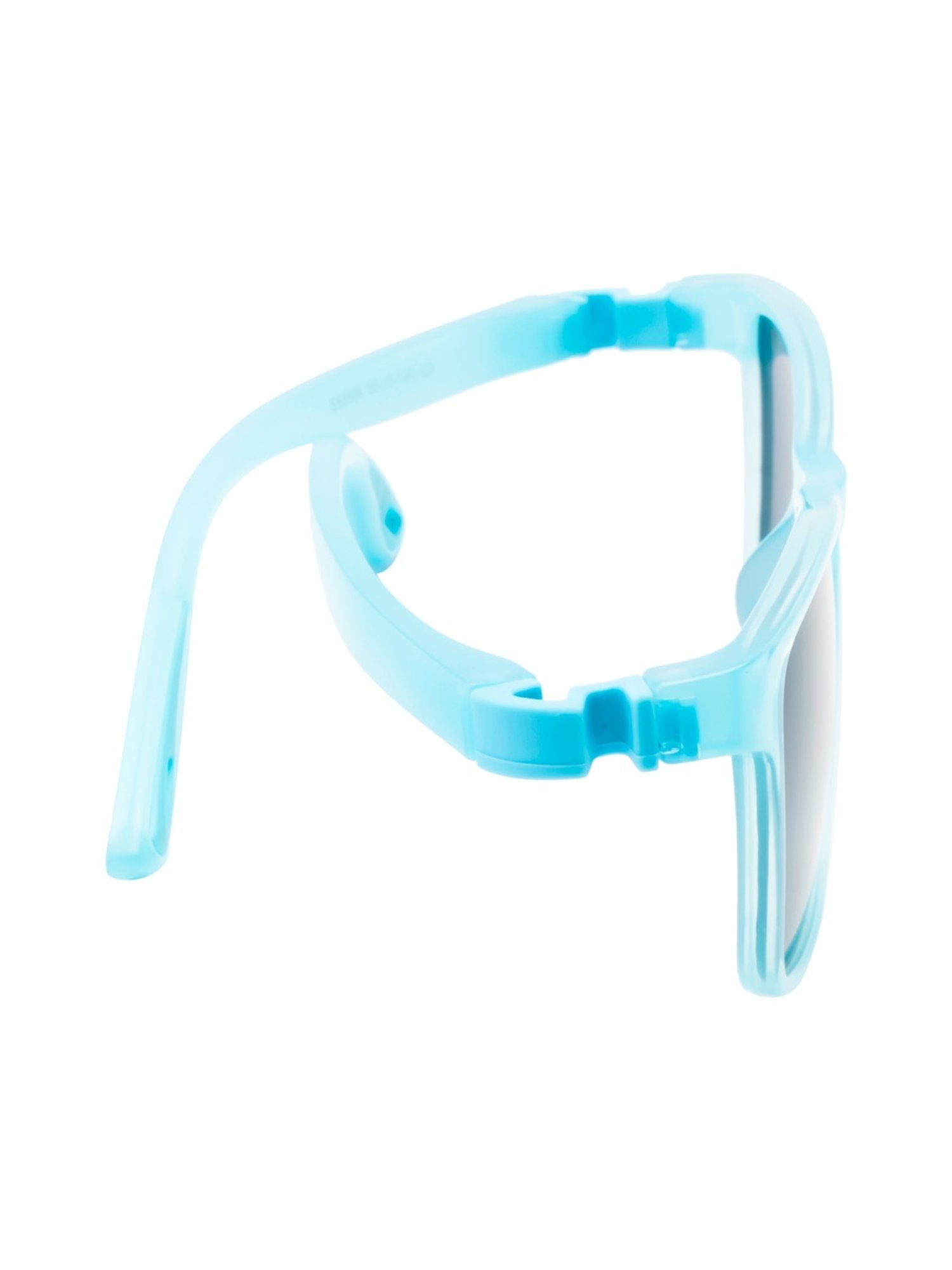 SeeSaw Black Square Unisex Sunglasses