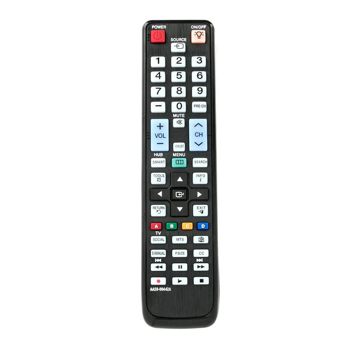 AA59-00442A Replace Remote Control for Samsung TV UN55D6000SF UN55D6300SF AA59-00441A
