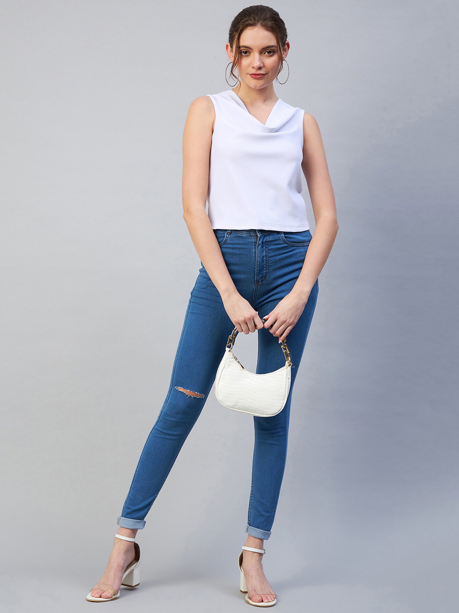 Marie Claire White Box Top