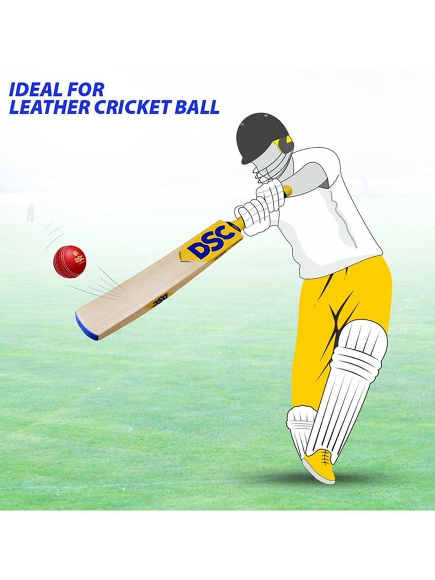 DSC Bravado 88 Kashmir Willow Cricket Bat Size - Mens