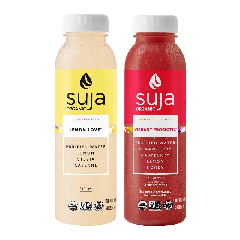 Suja Low Sugar Refreshers Pack - 12 fl oz/12ct