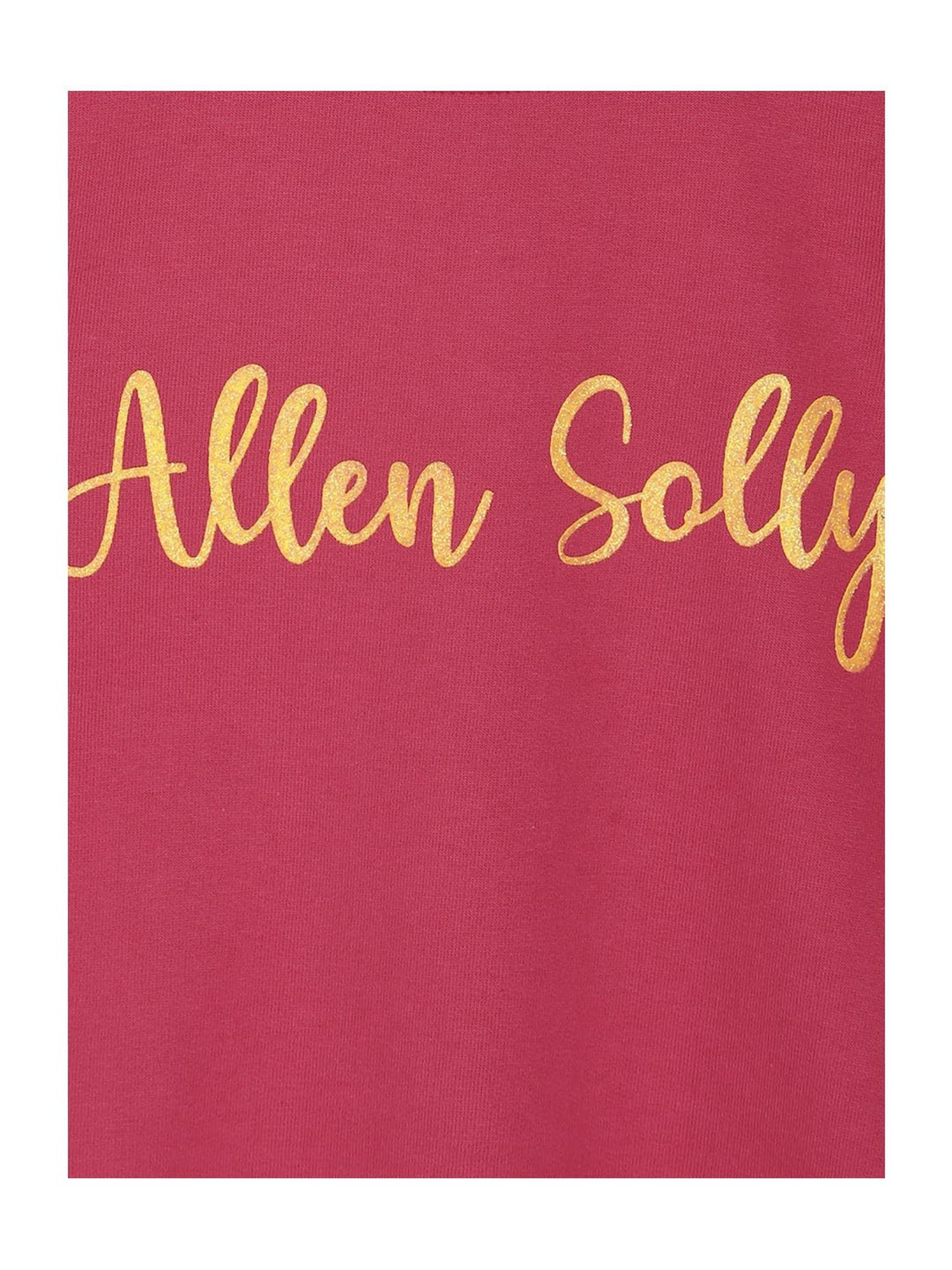 Allen Solly Kids Pink Graphic Print Full Sleeves Sweatshirt