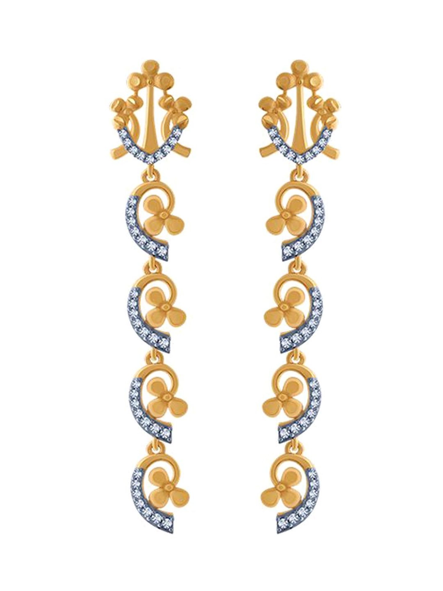 P.C. Chandra Jewellers 14k Gold Earrings for Women