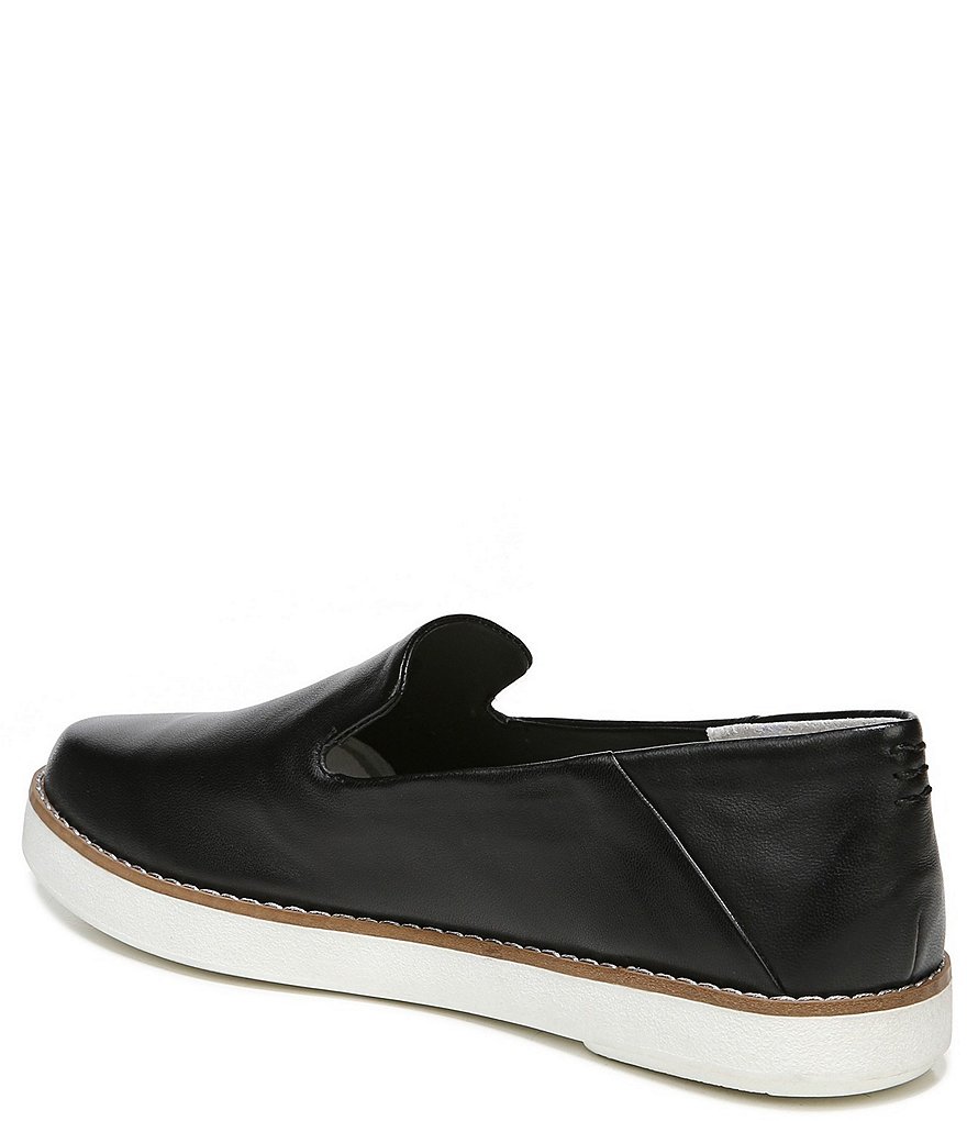 Franco Sarto Iconic Leather Slip-On Platform Sneakers