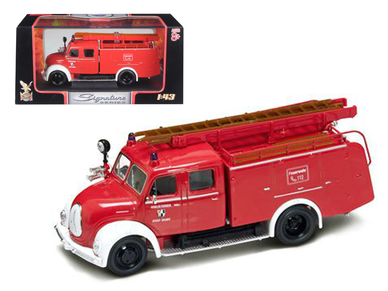 KME Predator Fire Engine "Los Angeles County Fire Department" Red "5 Alarm" Series Limited Edition to 750 pieces Worldwide 1/64 Diecast Model by Iconic Replicas