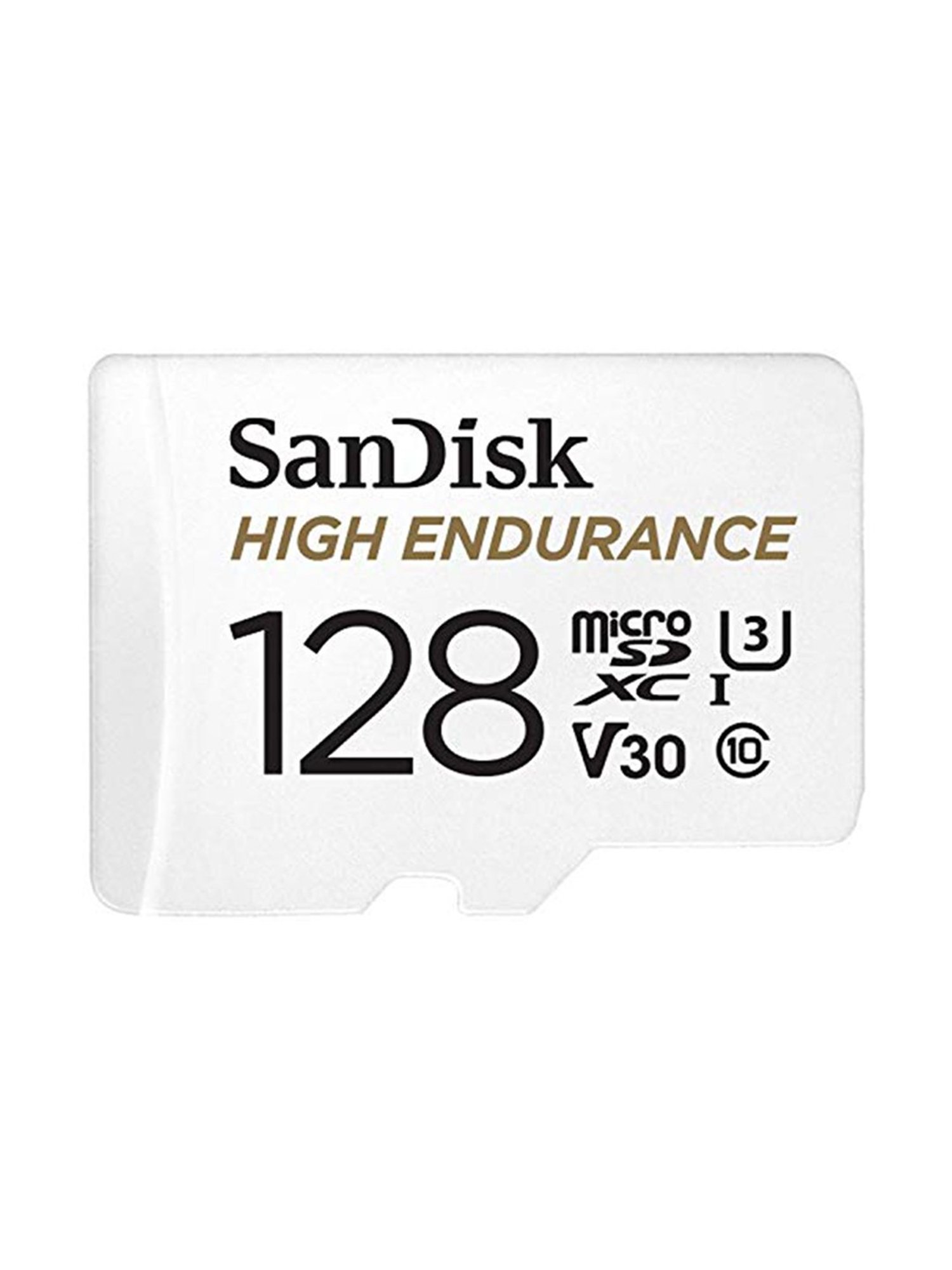 SanDisk 128GB High Endurance Video MicroSDXC Card with Adapter (White)