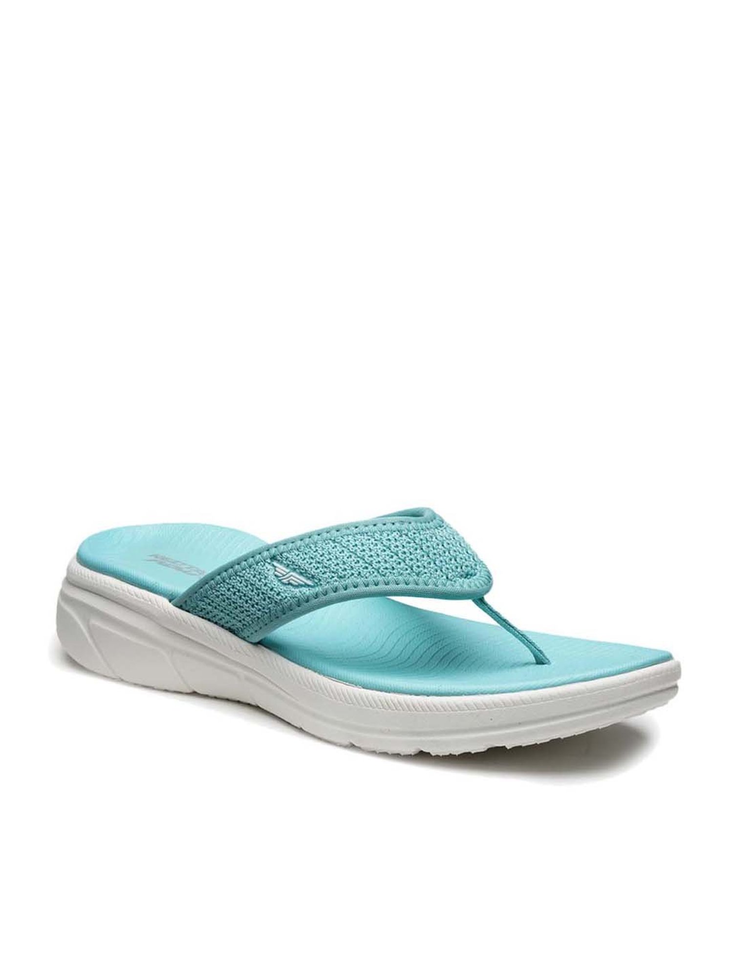 Red Tape Women's Turquoise Flip Flops