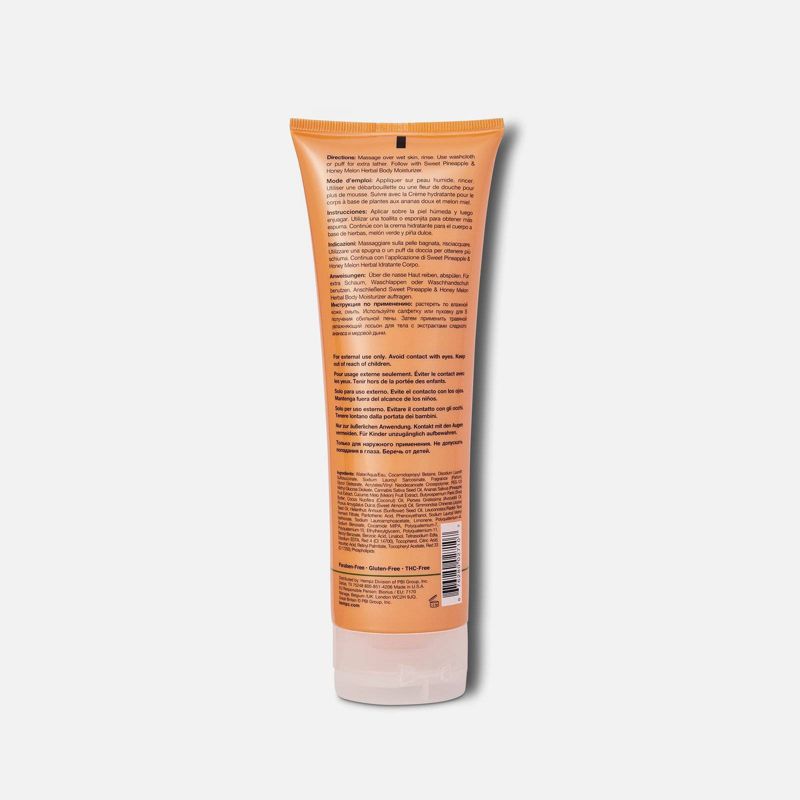 Hempz Herbal Body Wash Sweet Pineapple Honey Melon - 8.5 fl oz