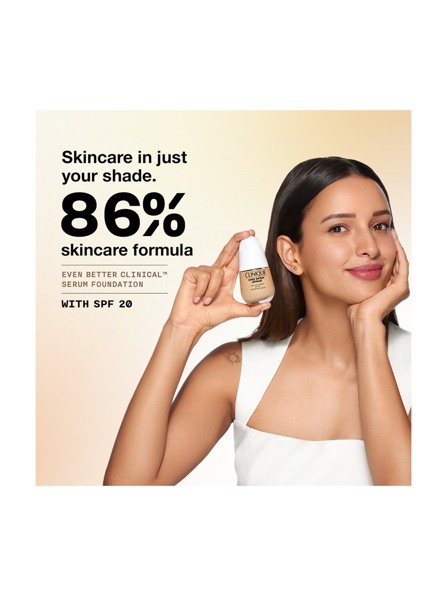 Clinique Even Better Clinical Serum Foundation SPF 20 WN 76 Toasted Wheat (M) - 30 ml