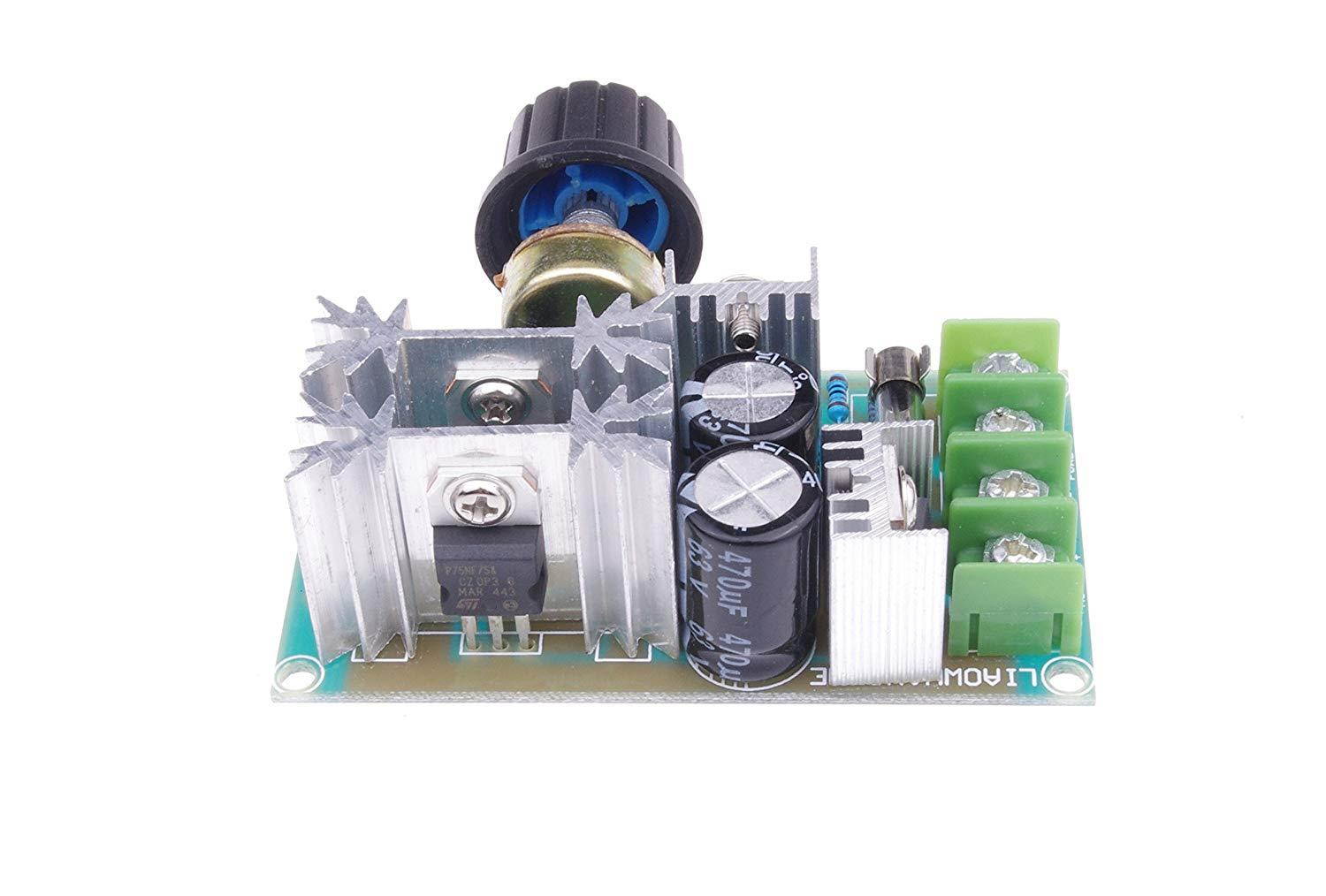 SMAKN&reg; 10V-60V DC Motor Speed Regulation Module PWM Controller 20A Motor Driver