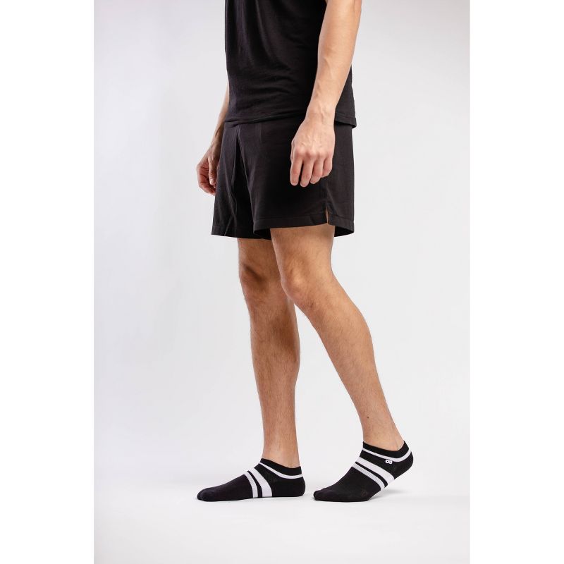 Pair of Thieves Men's 3pk Cushion Low Cut Casual Socks - Blue/Green/White 8-12