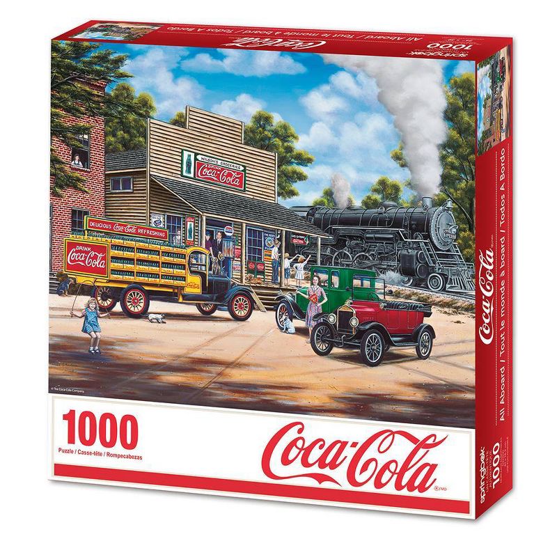 Springbok Coca-Cola All Aboard Puzzle 1000pc