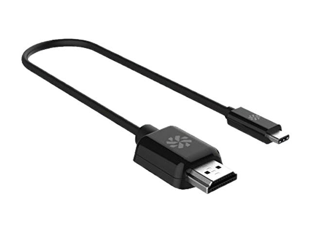 Kanex K173-1148-BK6F USB-C to HDMI Cable with 4K Support 6 ft. 2m