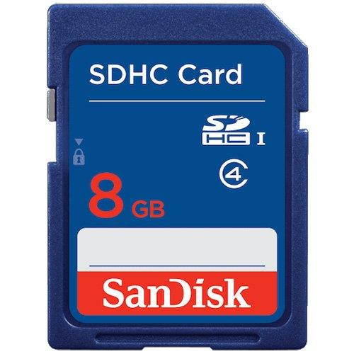 10 Piece SanDisk SDSDB-008G 8GB SDHC Class 4 SD sdhc flash Memory Card for DSLR Camera Nikon Canon