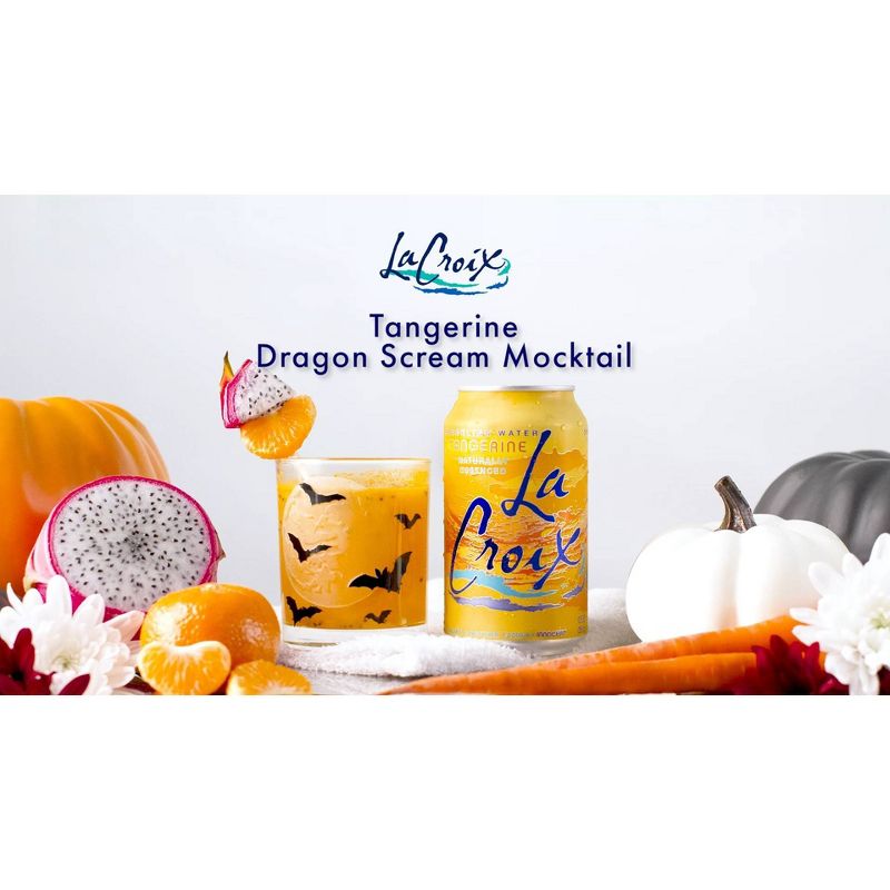 LaCroix Tangerine Sparkling Water - 8pk/12fl oz Cans