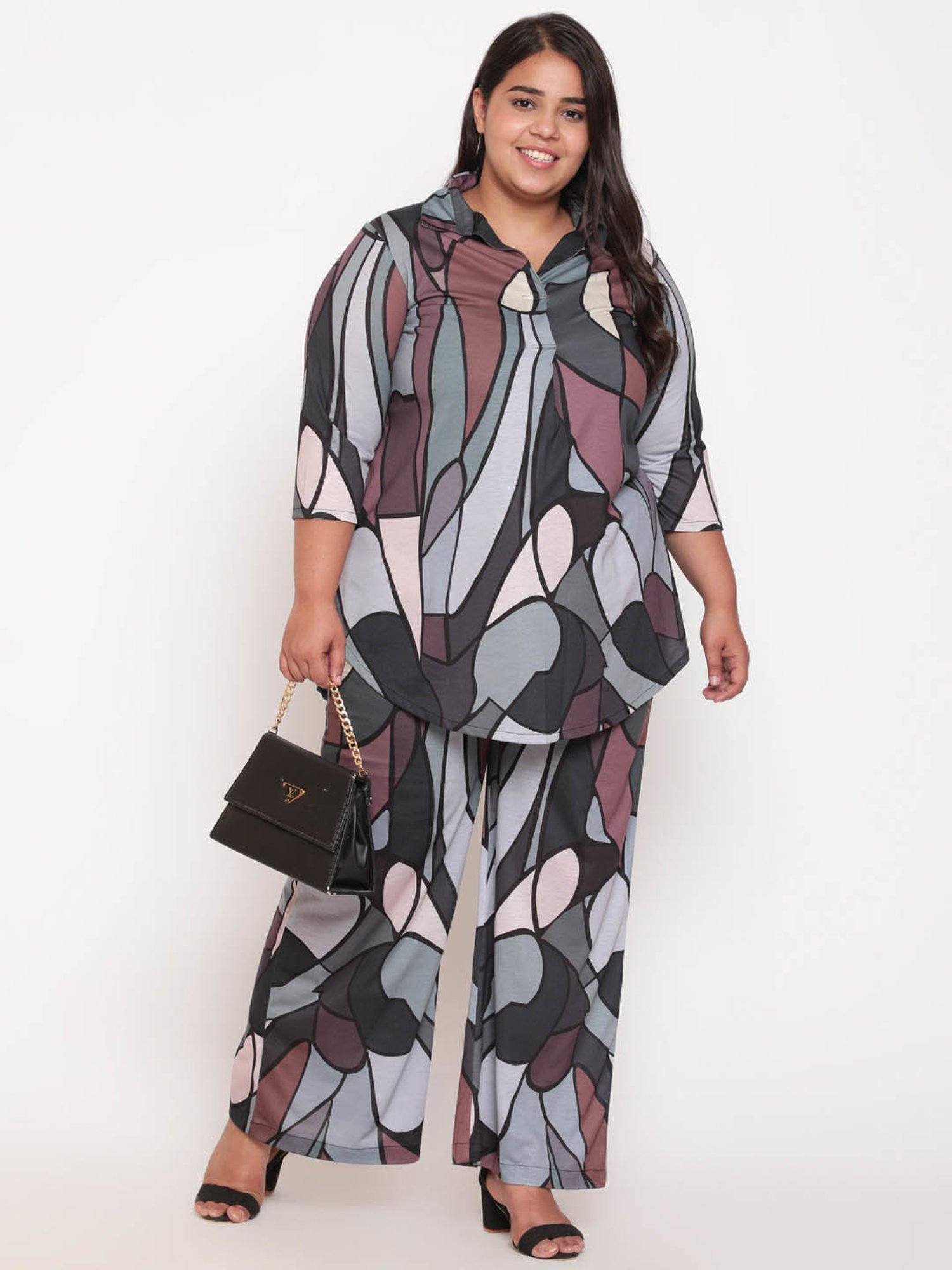 Amydus Multicolor Printed Palazzos