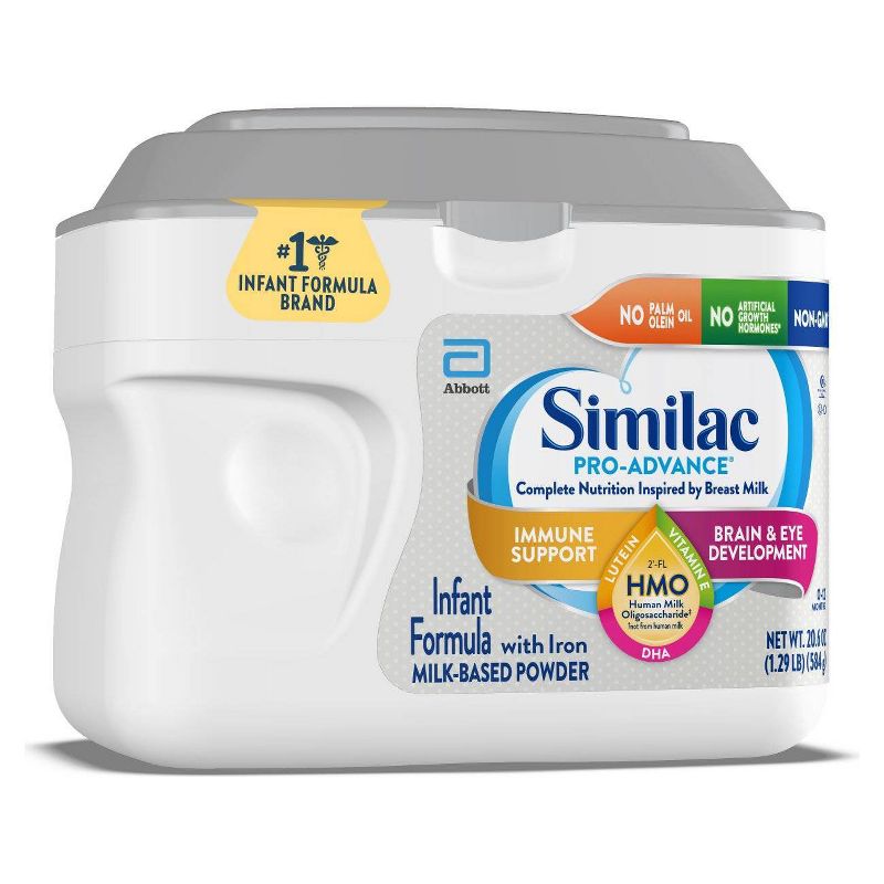 Similac Pro-Advance Non-GMO Infant Formula with Iron Powder - 20.6oz