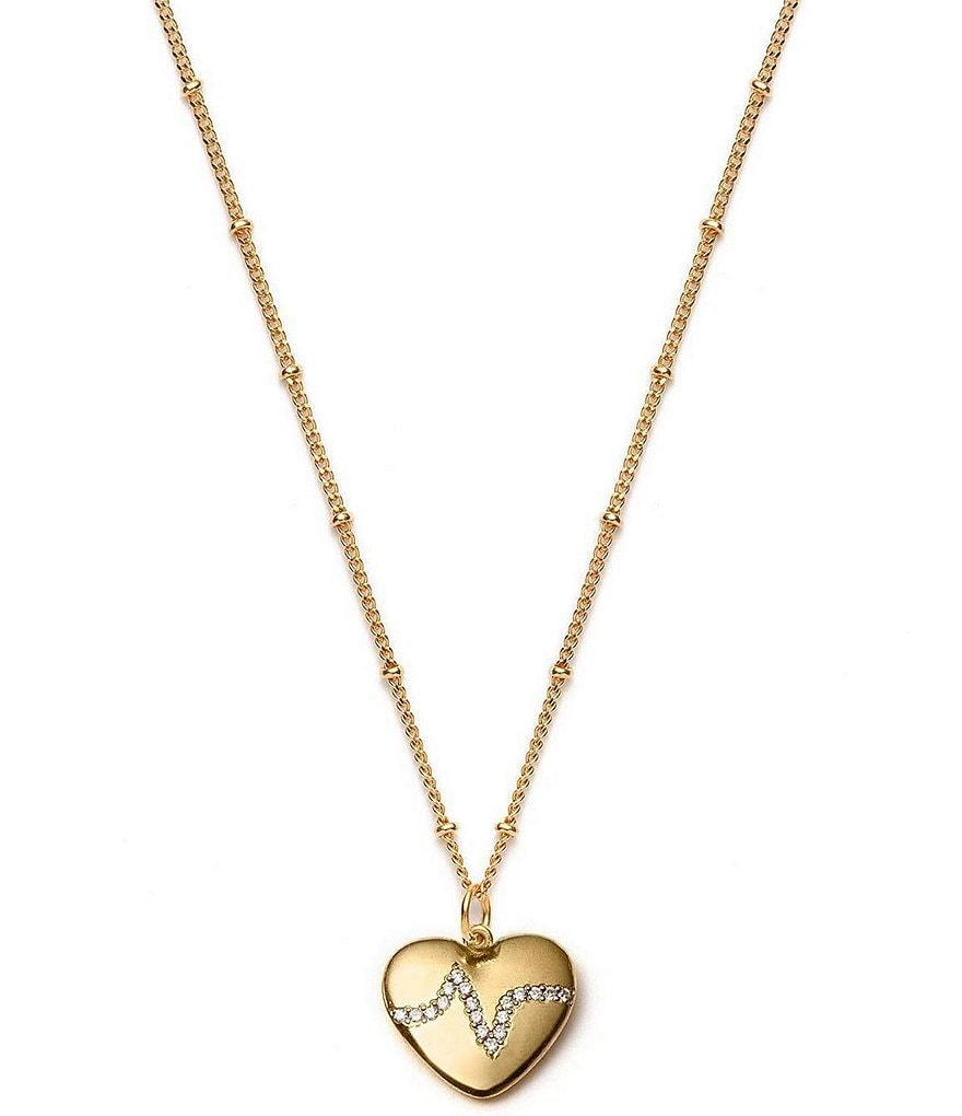 With Love Darling Heartbeat Necklace