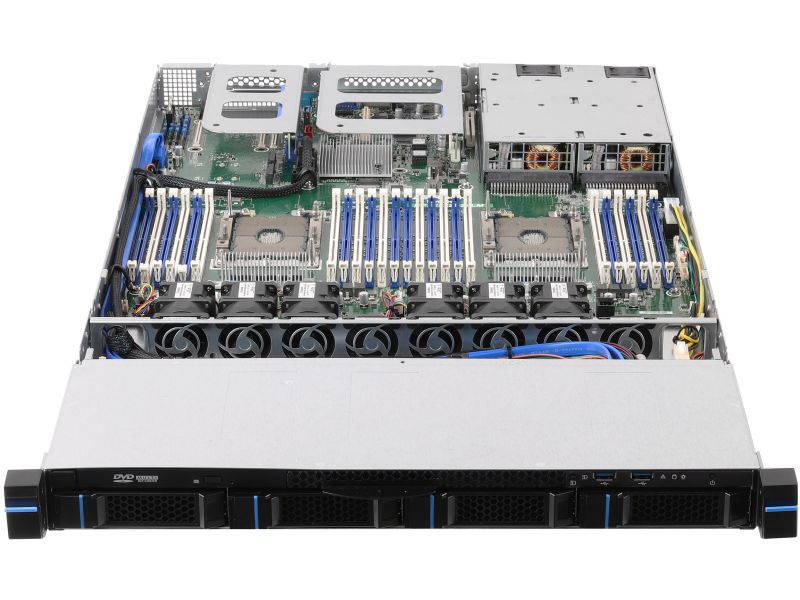 Asrock Rack RM138-C622LM/4L 1U Rackmount Server Storage Barebone Intel Xeon Scalable LGA3647 C622 4x3.5 HDD 800W Redundant Power Supply
