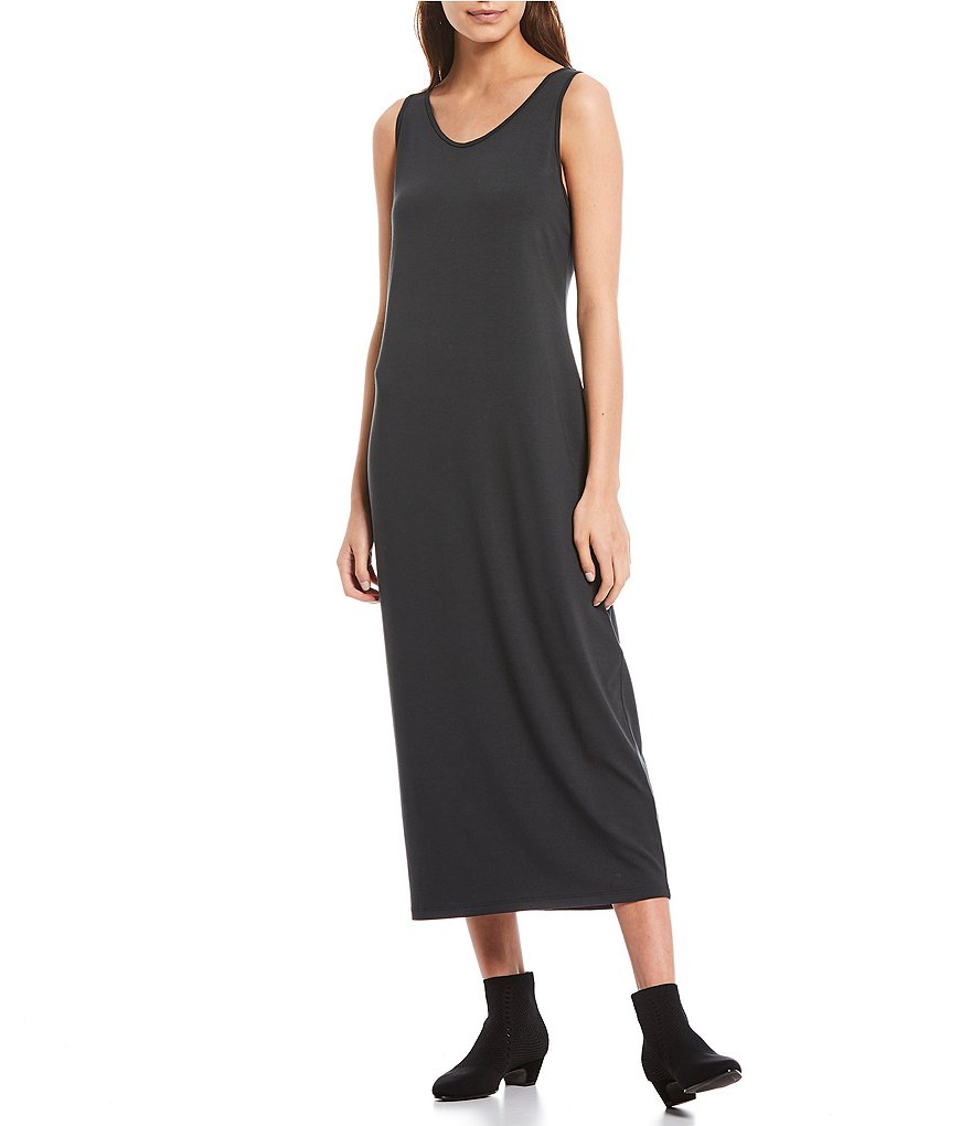 Eileen Fisher Purl Stretch Block Heel Sock Booties