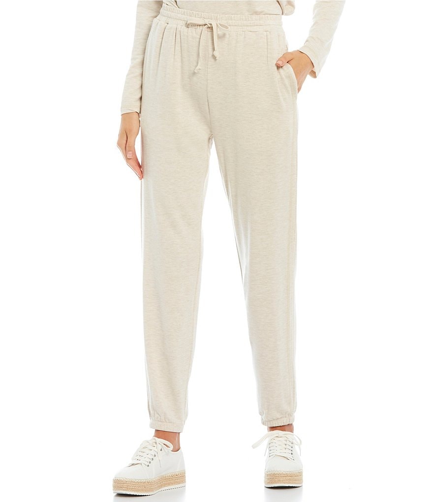 Angie High Rise Stripe Cargo Jogger Pants