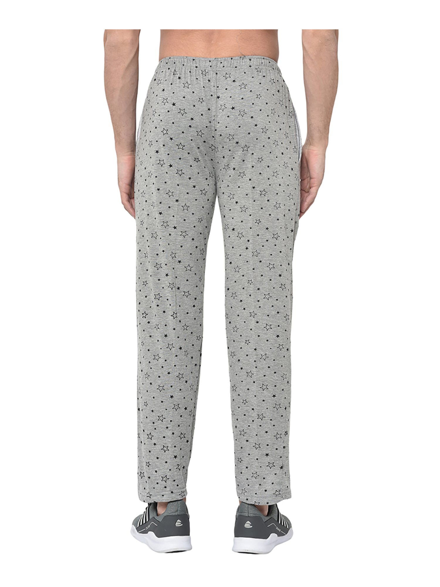 Vimal Jonney Multicolor Cotton Trackpants - Pack of 2