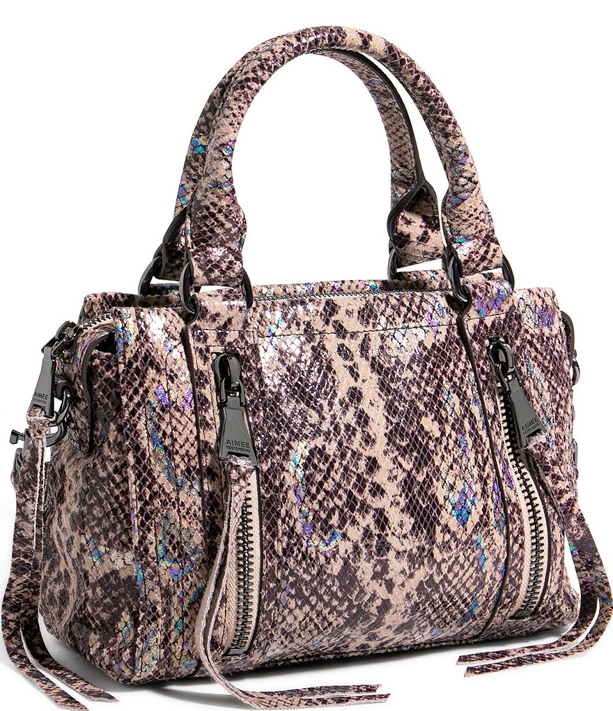 Aimee Kestenberg Zip Me Up Snake Crossbody Bag