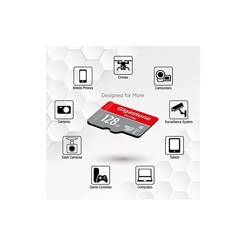 128GB Micro SD Card Gaming Plus Nintendo Switch Compatible High Speed 100MBs 4K Video Recording Micro SDXC UHSI A1 Class 10