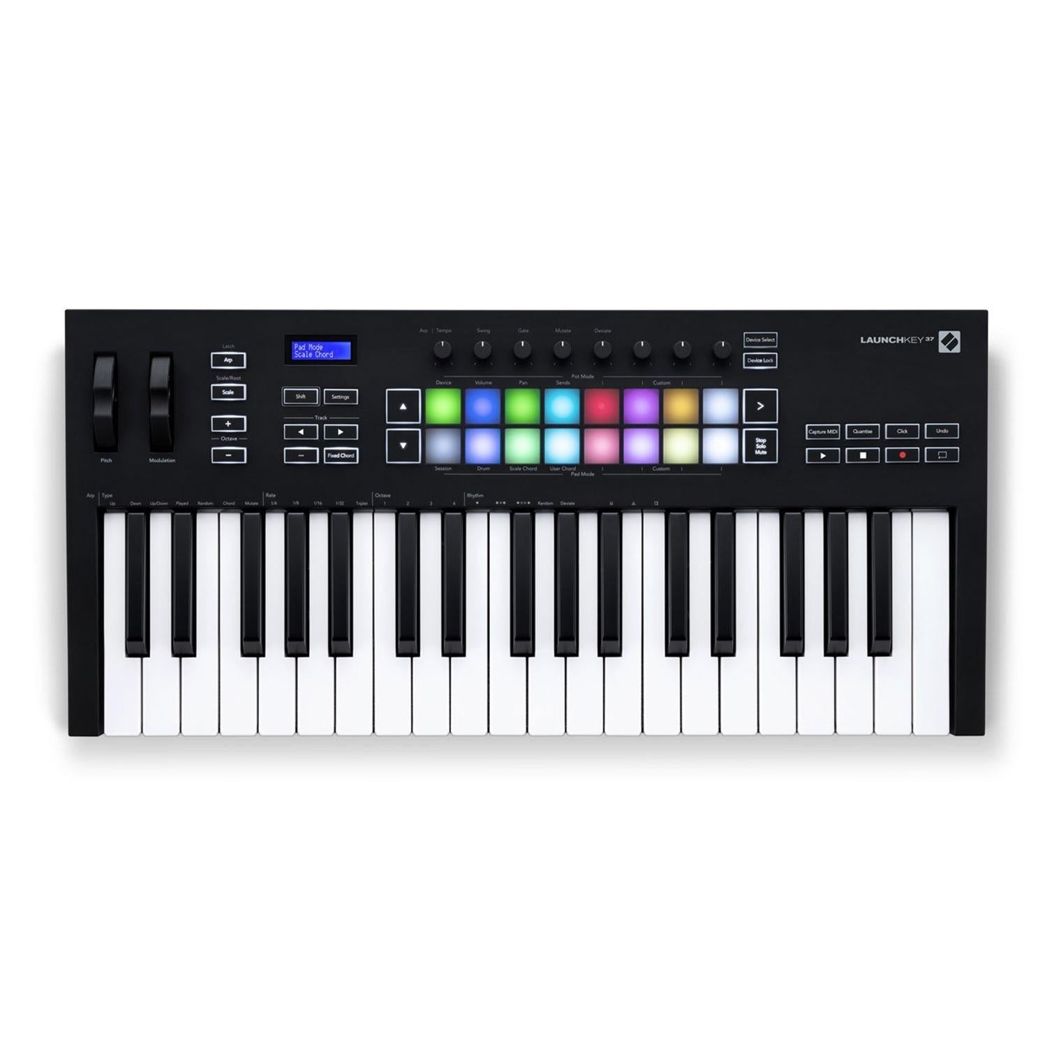 Novation Launchkey 37 [MK3] MIDI Keyboard Controller for Ableton Live