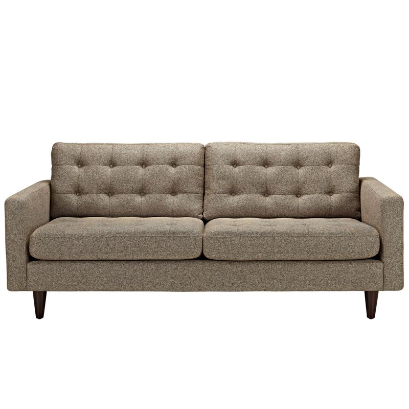 Empress Upholstered Sofa Oatmeal - Modway