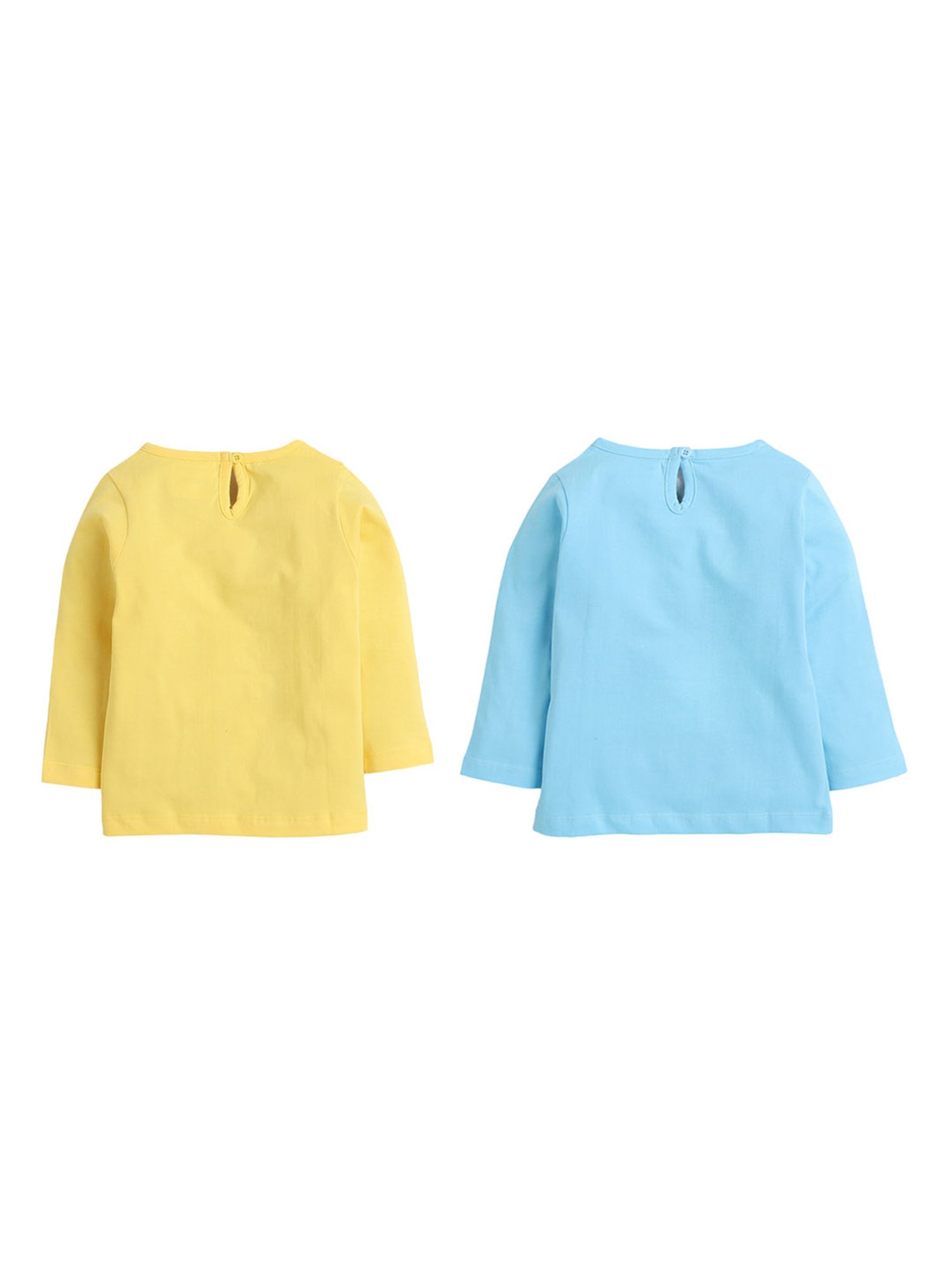 Ed-a-Mamma Baby Blue Printed Top