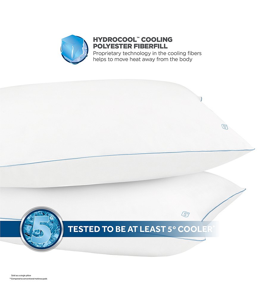 Hollander Great Sleep Hydrocool Stomach/Back Sleeper Pillow